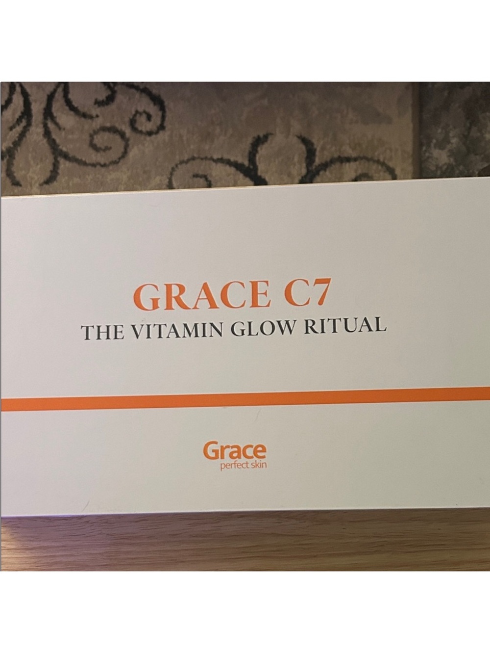 Grace C7 Vitamin Glow Ritual - Orange and White Packaging Sealed